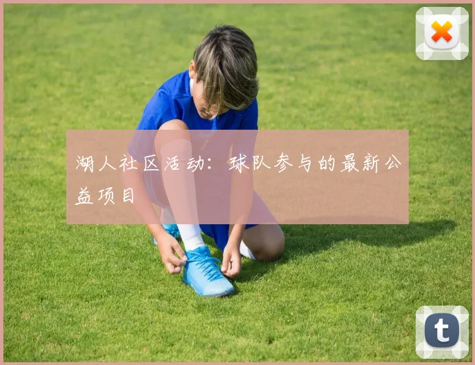 湖人社区活动：球队参与的最新公益项目